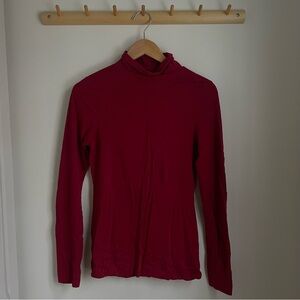 Merona Women's Long Sleeve Tee - Red